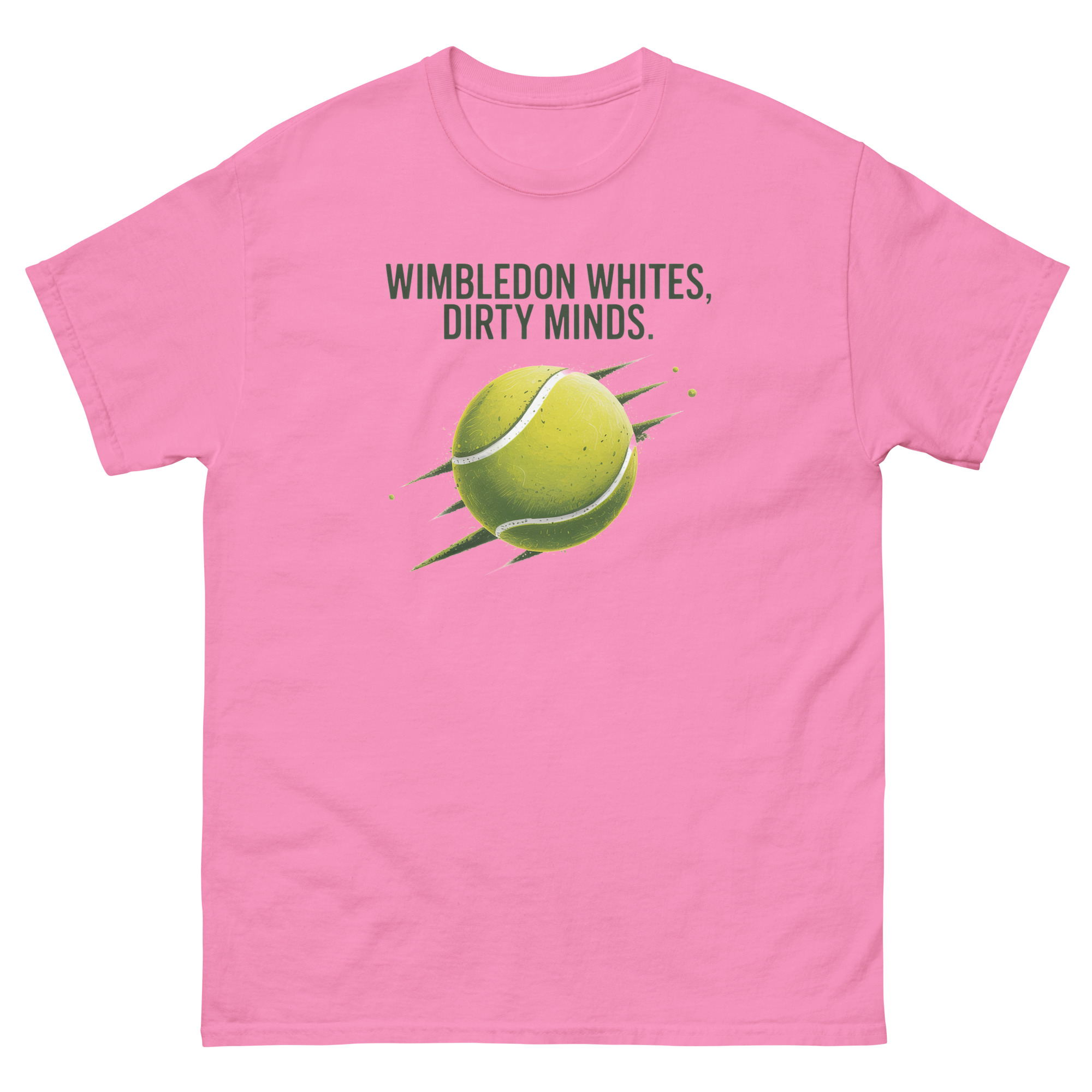 unisex classic tee | wimbledon whites, dirty minds unisex classic tee | wimbledon whites, dirty minds