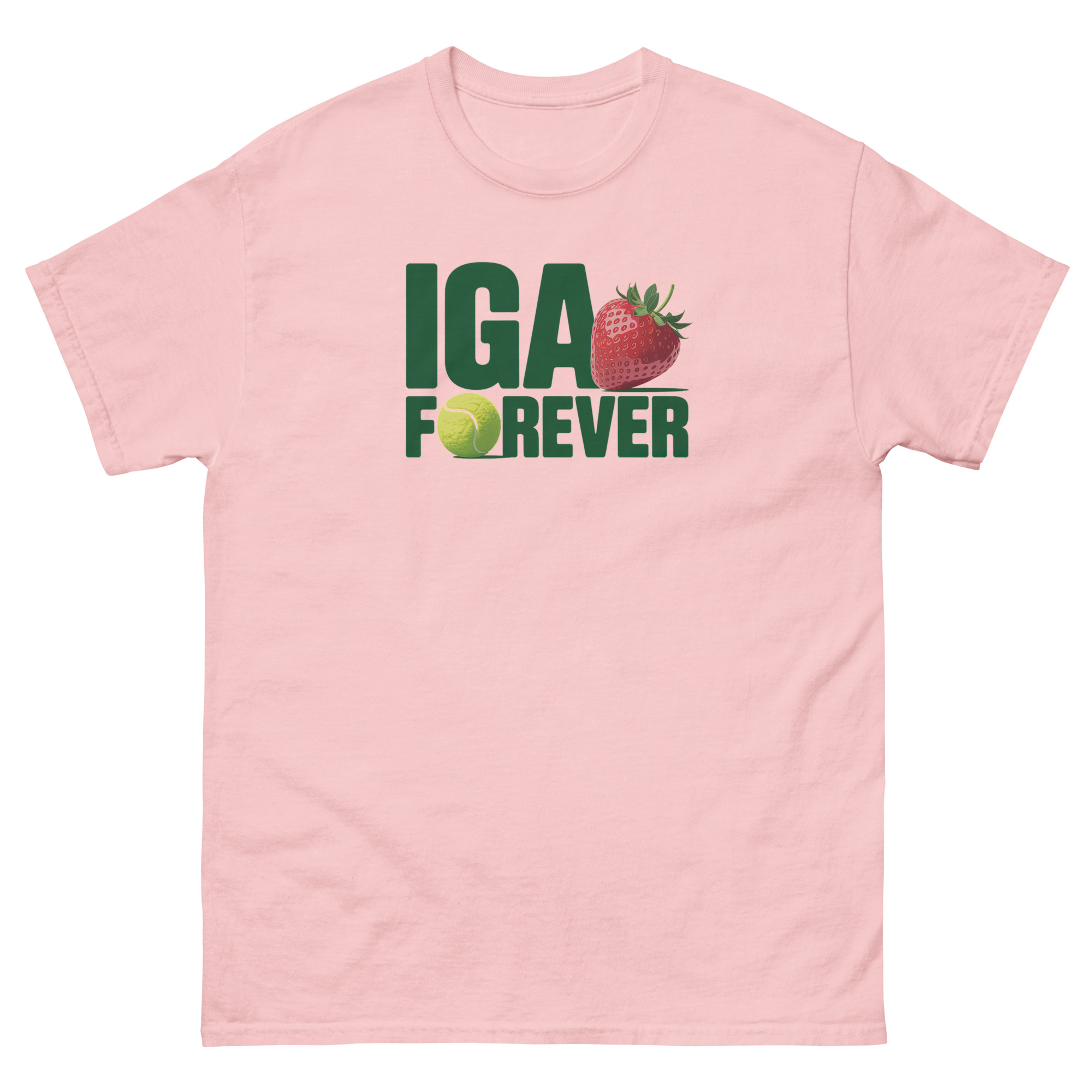 iga forever | tennis superstar | unisex classic tee iga forever | tennis superstar | unisex classic tee