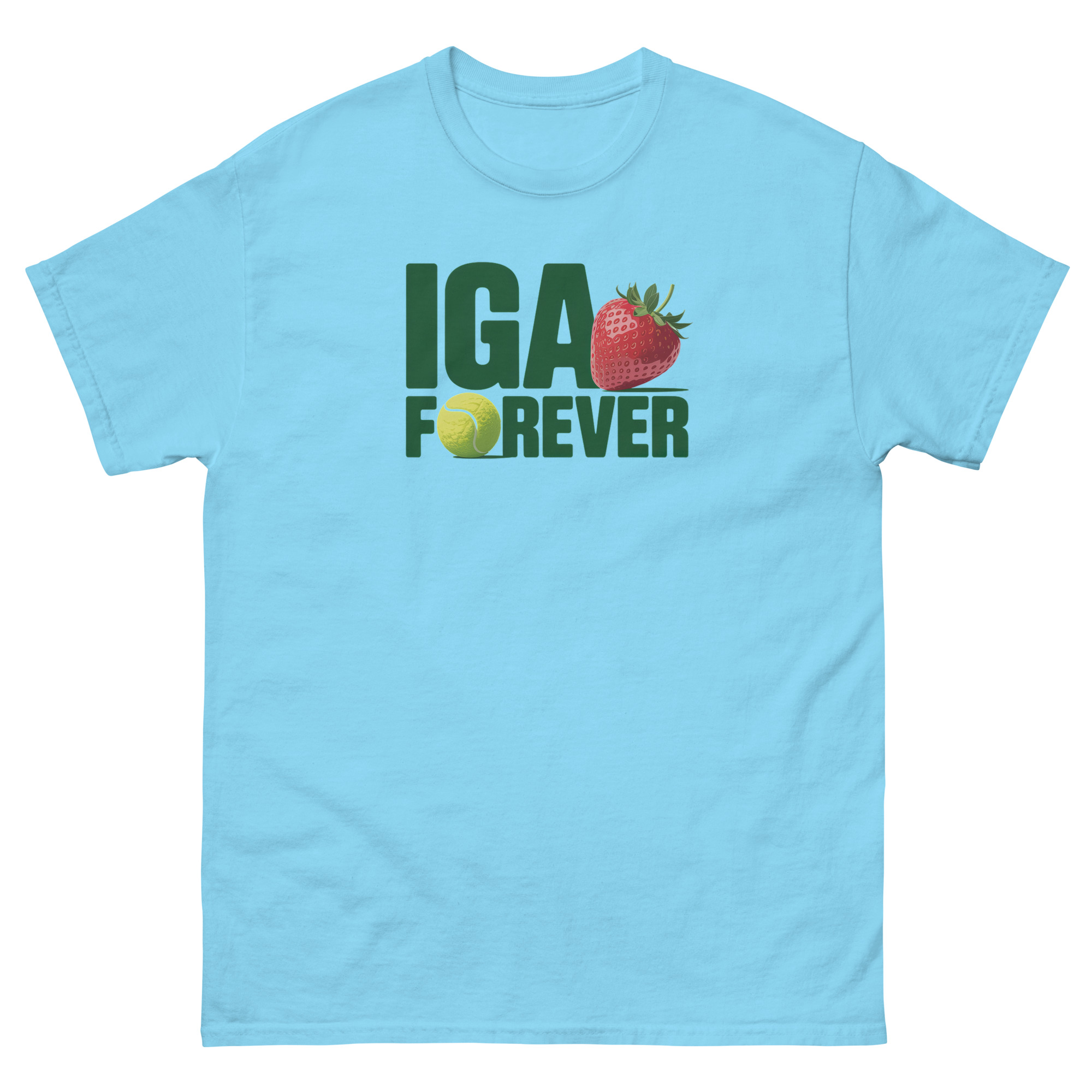 iga forever | tennis superstar | unisex classic tee iga forever | tennis superstar | unisex classic tee
