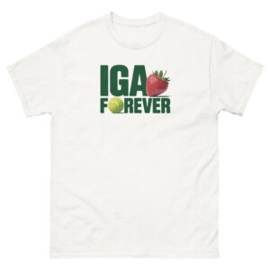 iga forever | tennis superstar | unisex classic tee