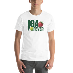 iga forever | tennis superstar | us open | unisex t shirt
