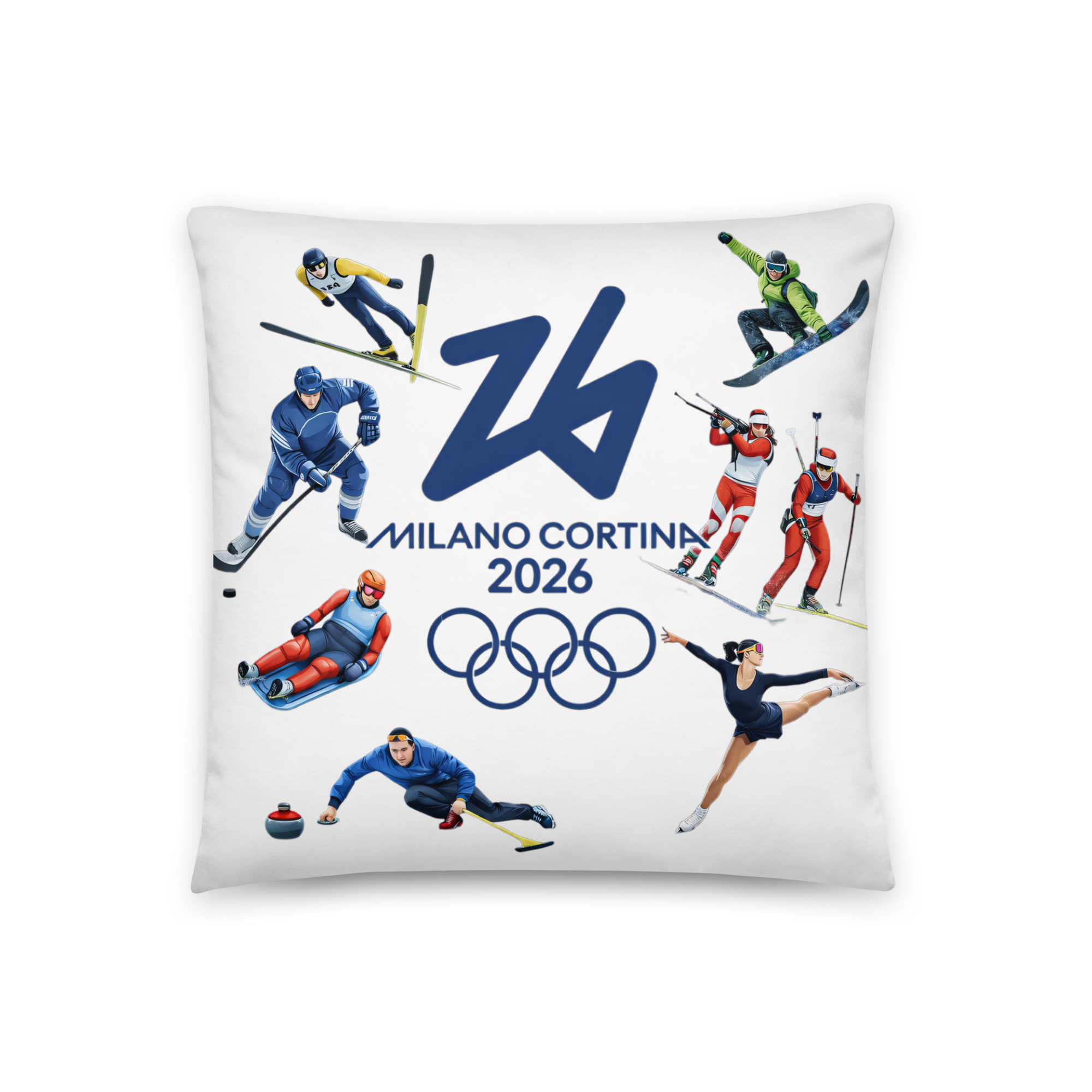 basic pillow | milano cortina 2026 winter olympics sports energy basic pillow | milano cortina 2026 winter olympics sports energy