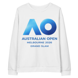unisex cotton sweatshirt | australian open melbourne 2026 grand slam