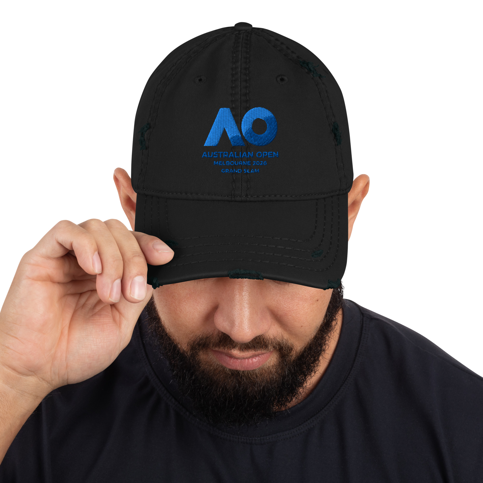 distressed dad hat | australian open melbourne 2026 grand slam distressed dad hat | australian open melbourne 2026 grand slam