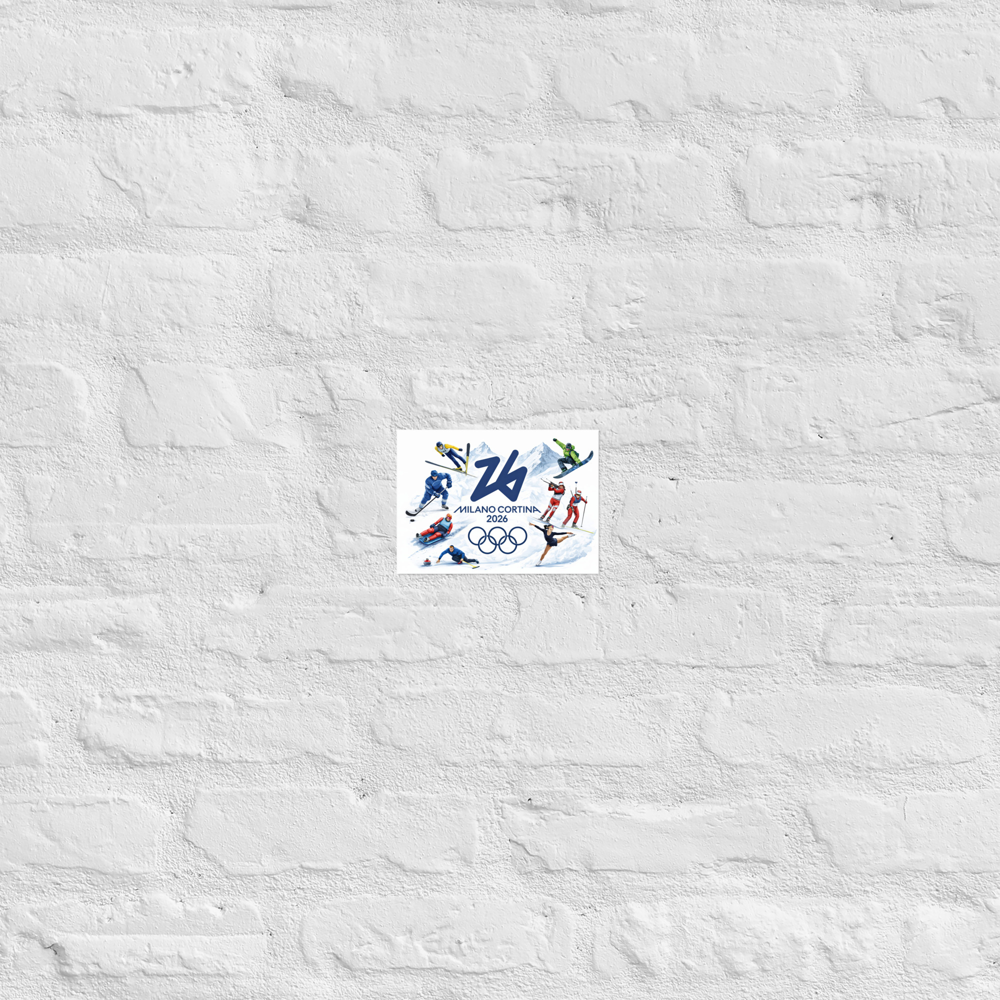 poster | milano cortina 2026 winter olympics sports energy poster | milano cortina 2026 winter olympics sports energy