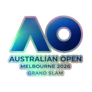 holographic stickers | australian open melbourne 2026 grand slam