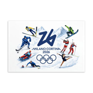 standard postcard | milano cortina 2026 winter olympics sports energy