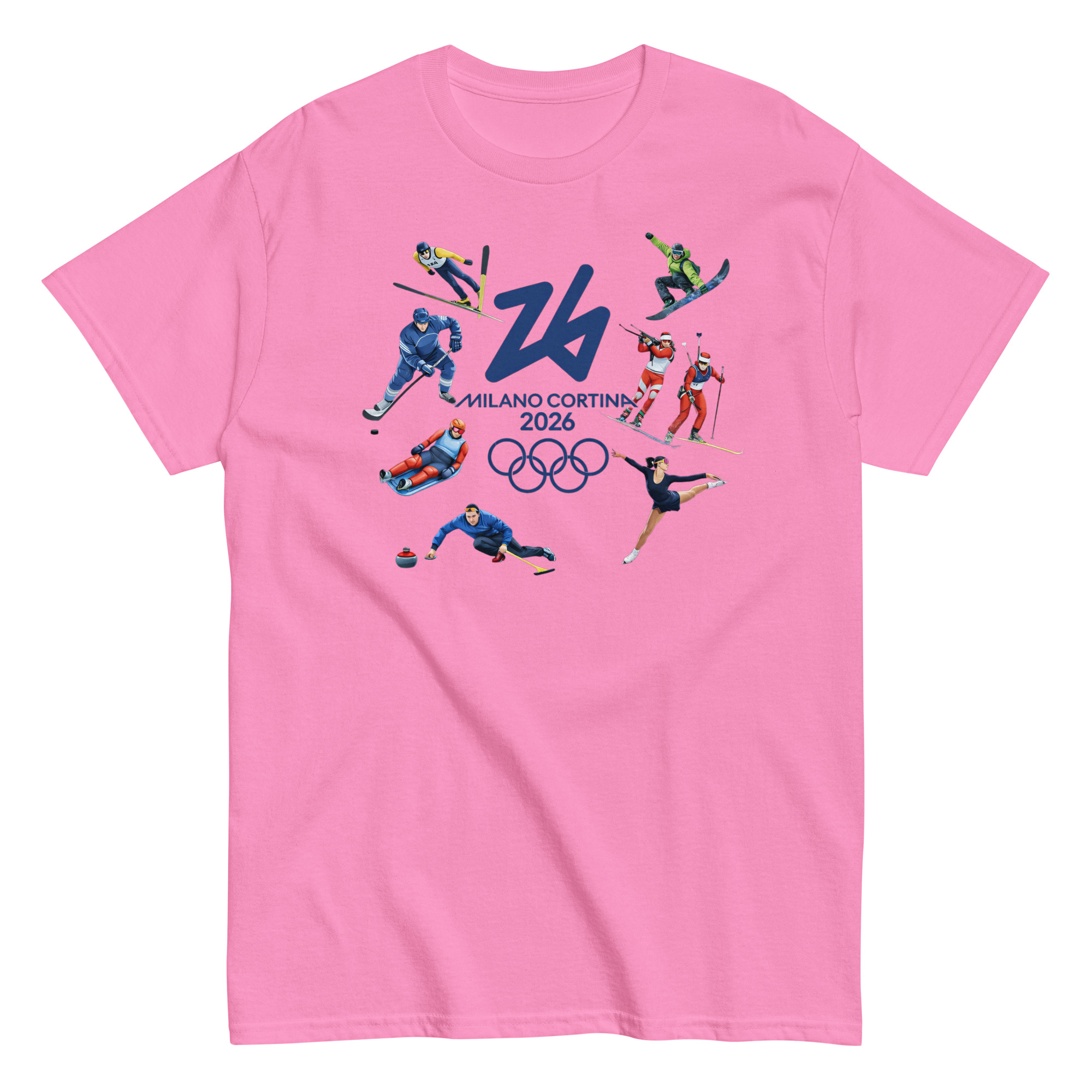 unisex classic tee | milano cortina 2026 winter olympics sports energy unisex classic tee | milano cortina 2026 winter olympics sports energy