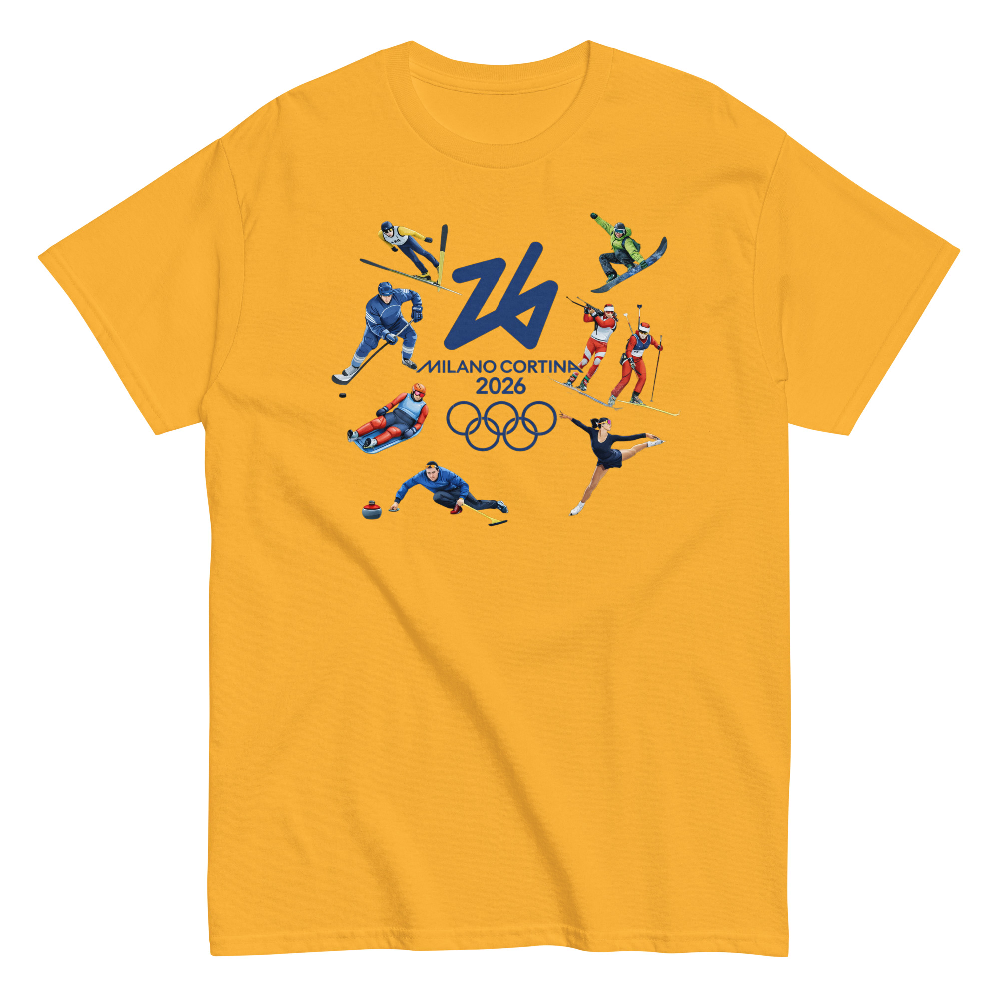 unisex classic tee | milano cortina 2026 winter olympics sports energy unisex classic tee | milano cortina 2026 winter olympics sports energy