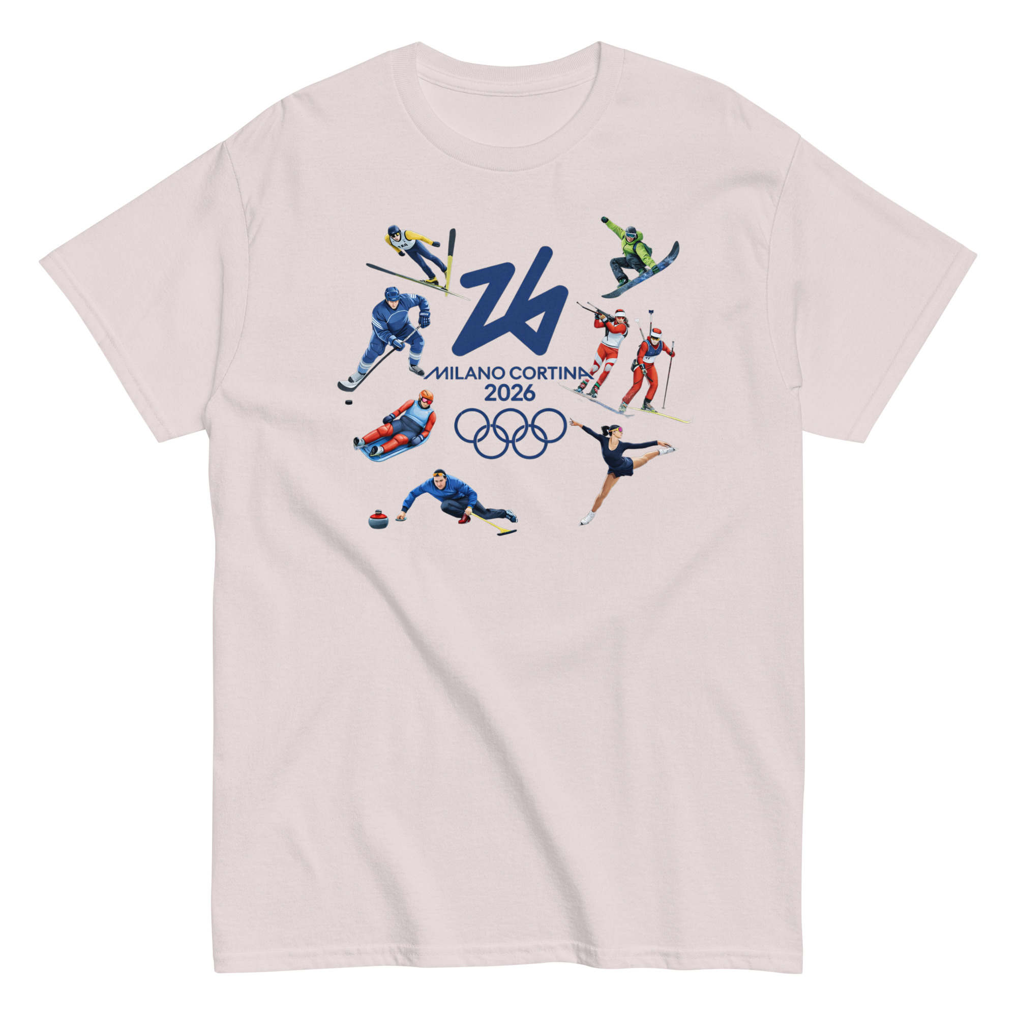 unisex classic tee | milano cortina 2026 winter olympics sports energy unisex classic tee | milano cortina 2026 winter olympics sports energy