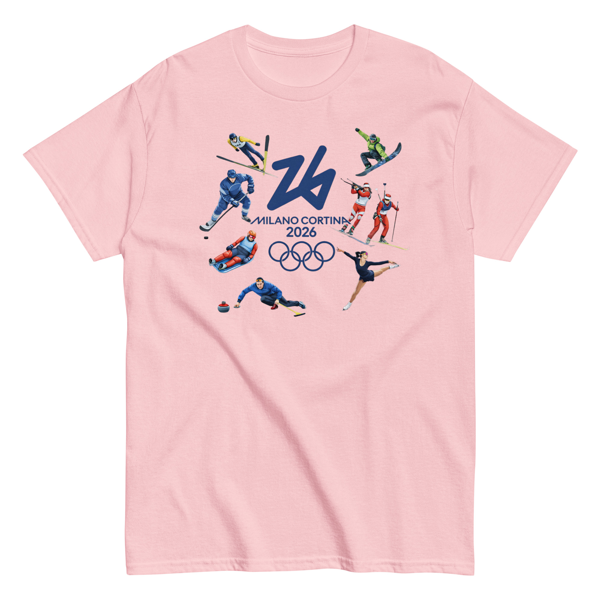 unisex classic tee | milano cortina 2026 winter olympics sports energy unisex classic tee | milano cortina 2026 winter olympics sports energy