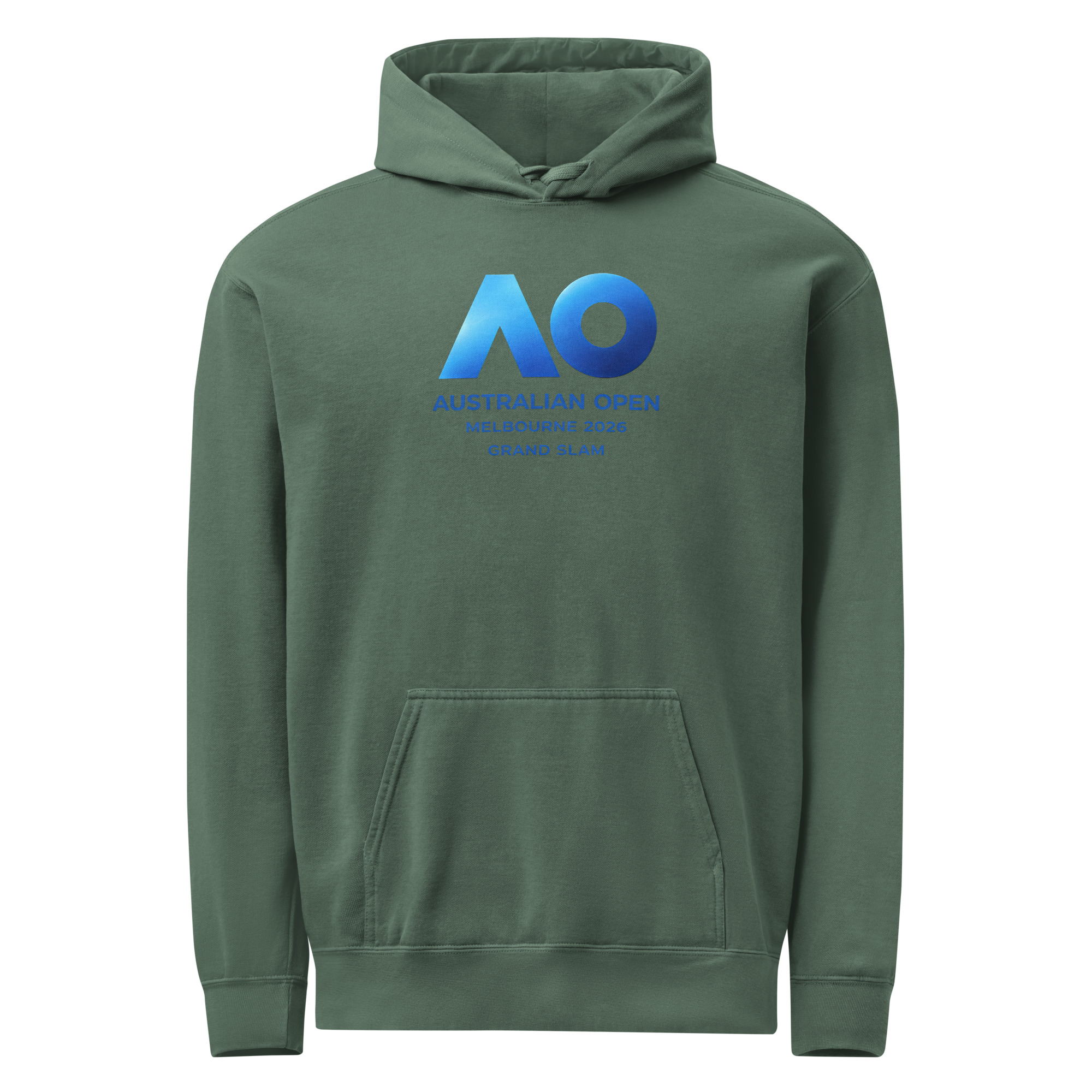unisex garment dyed hoodie | australian open melbourne 2026 grand slam unisex garment dyed hoodie | australian open melbourne 2026 grand slam