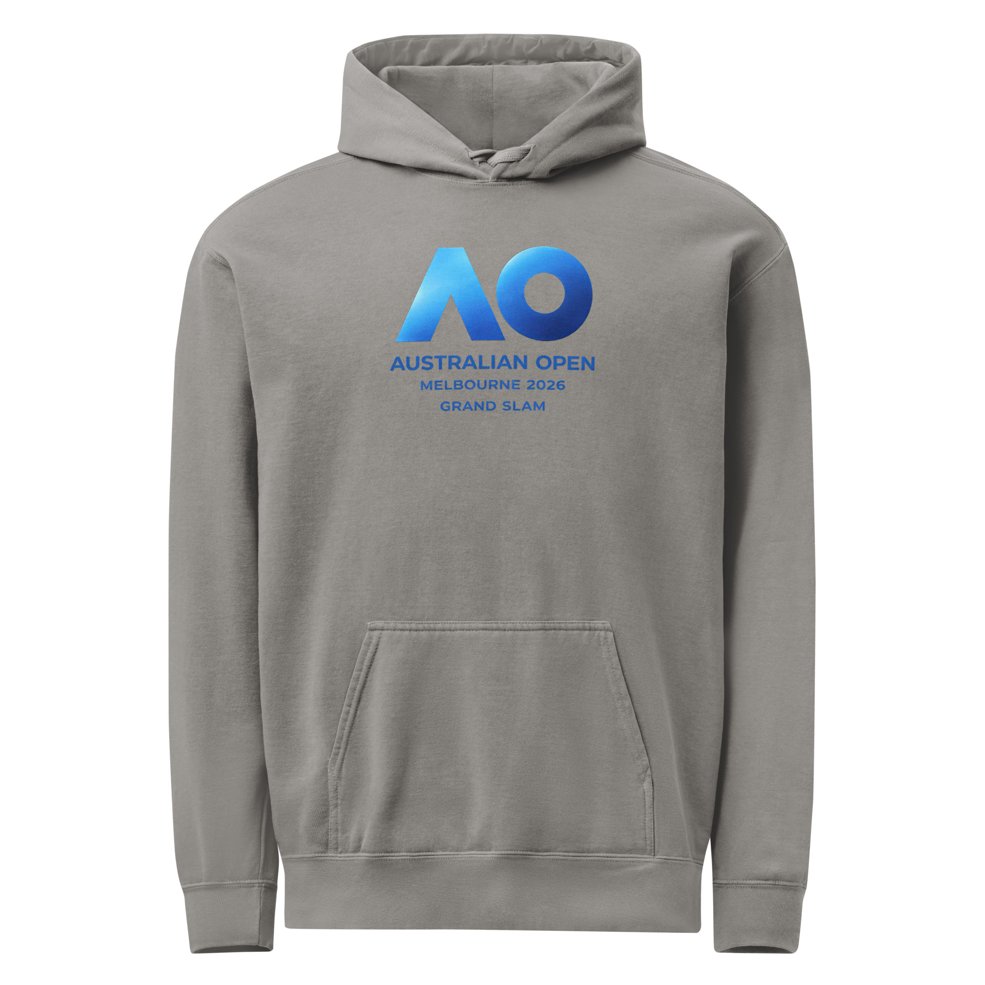 unisex garment dyed hoodie | australian open melbourne 2026 grand slam unisex garment dyed hoodie | australian open melbourne 2026 grand slam