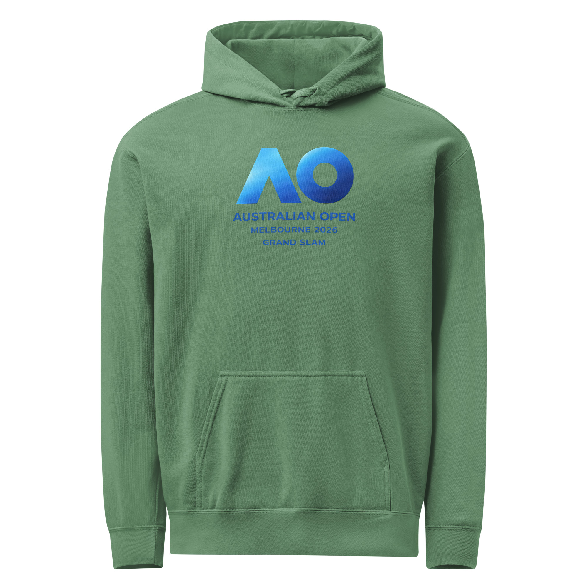 unisex garment dyed hoodie | australian open melbourne 2026 grand slam unisex garment dyed hoodie | australian open melbourne 2026 grand slam