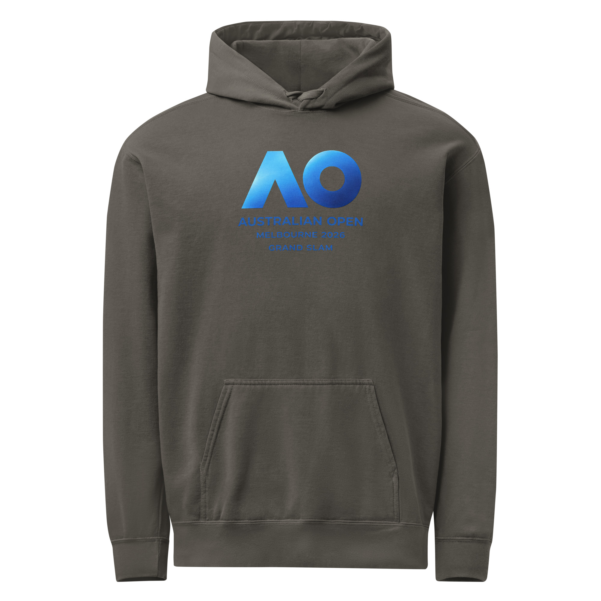 unisex garment dyed hoodie | australian open melbourne 2026 grand slam unisex garment dyed hoodie | australian open melbourne 2026 grand slam