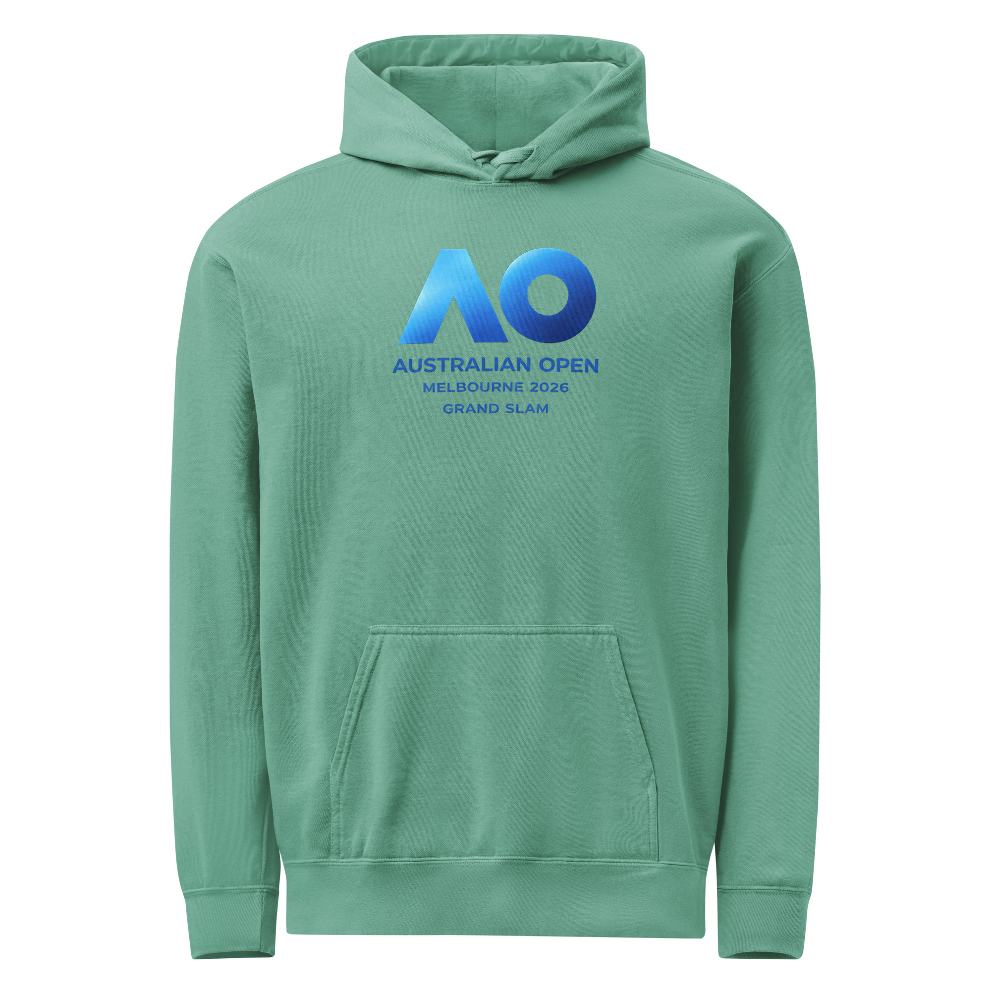 unisex garment dyed hoodie | australian open melbourne 2026 grand slam unisex garment dyed hoodie | australian open melbourne 2026 grand slam