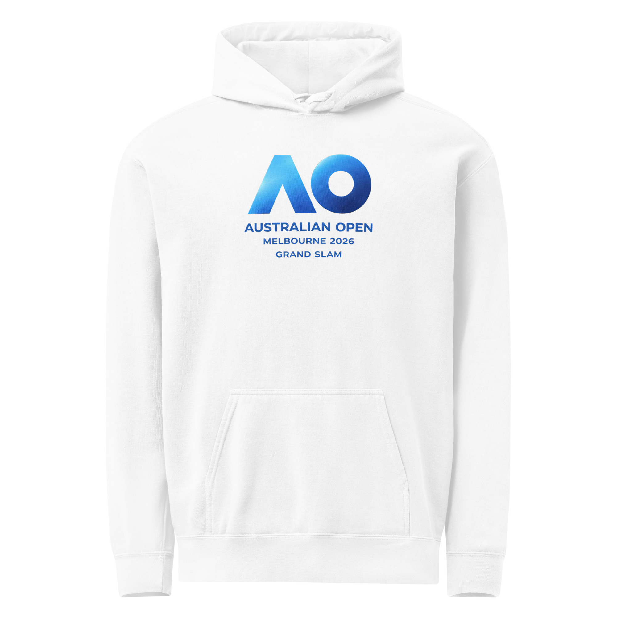 unisex garment dyed hoodie | australian open melbourne 2026 grand slam unisex garment dyed hoodie | australian open melbourne 2026 grand slam