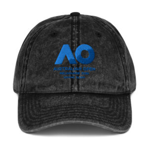 vintage cotton twill cap | australian open melbourne 2026 grand slam