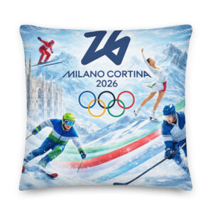 premium pillow | milano cortina 2026 winter olympics sports energy