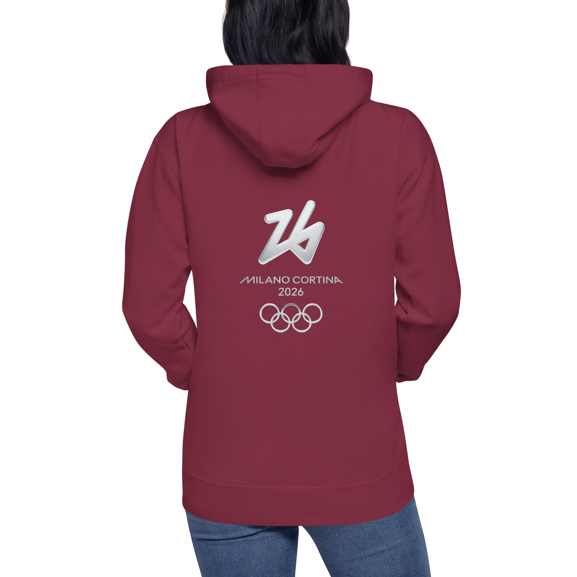 unisex hoodie | milano cortina 2026 winter olympics sports energy unisex hoodie | milano cortina 2026 winter olympics sports energy