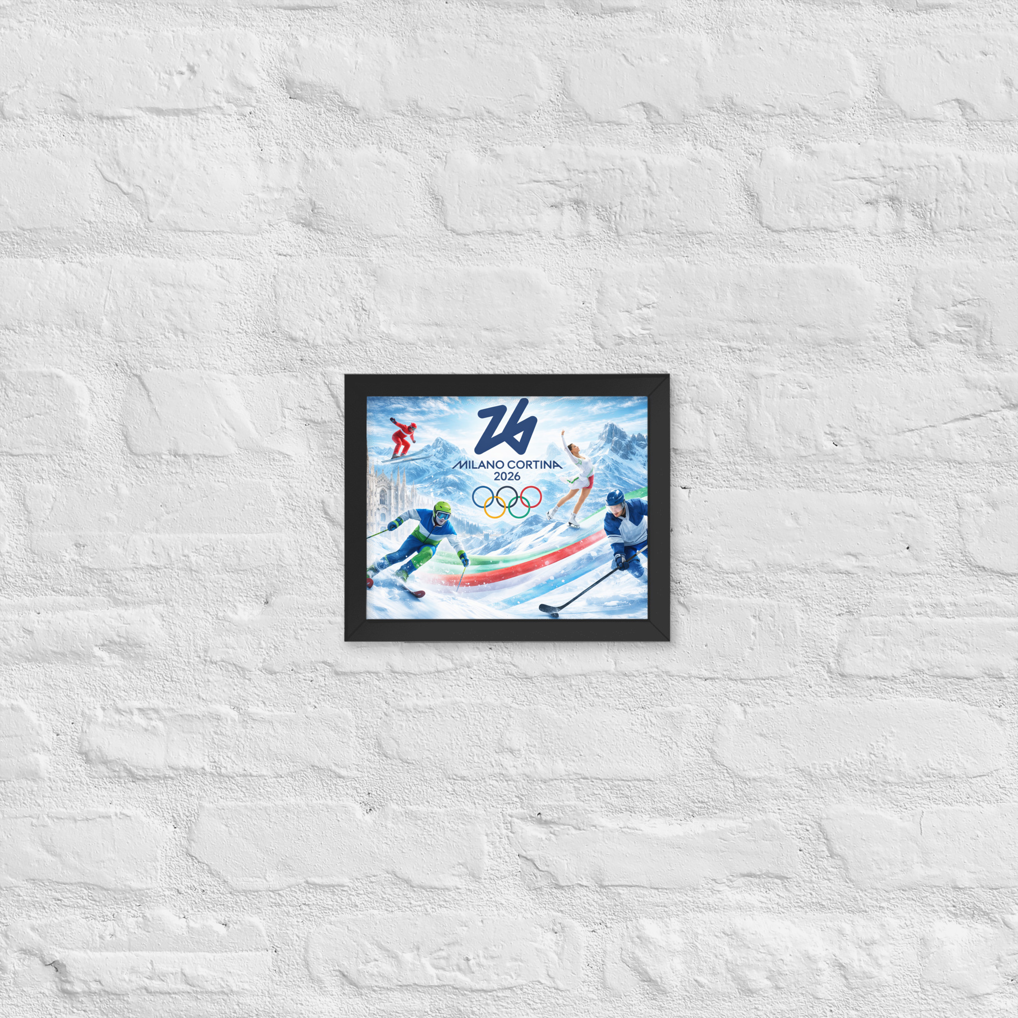 framed poster | milano cortina 2026 winter olympics sports energy framed poster | milano cortina 2026 winter olympics sports energy