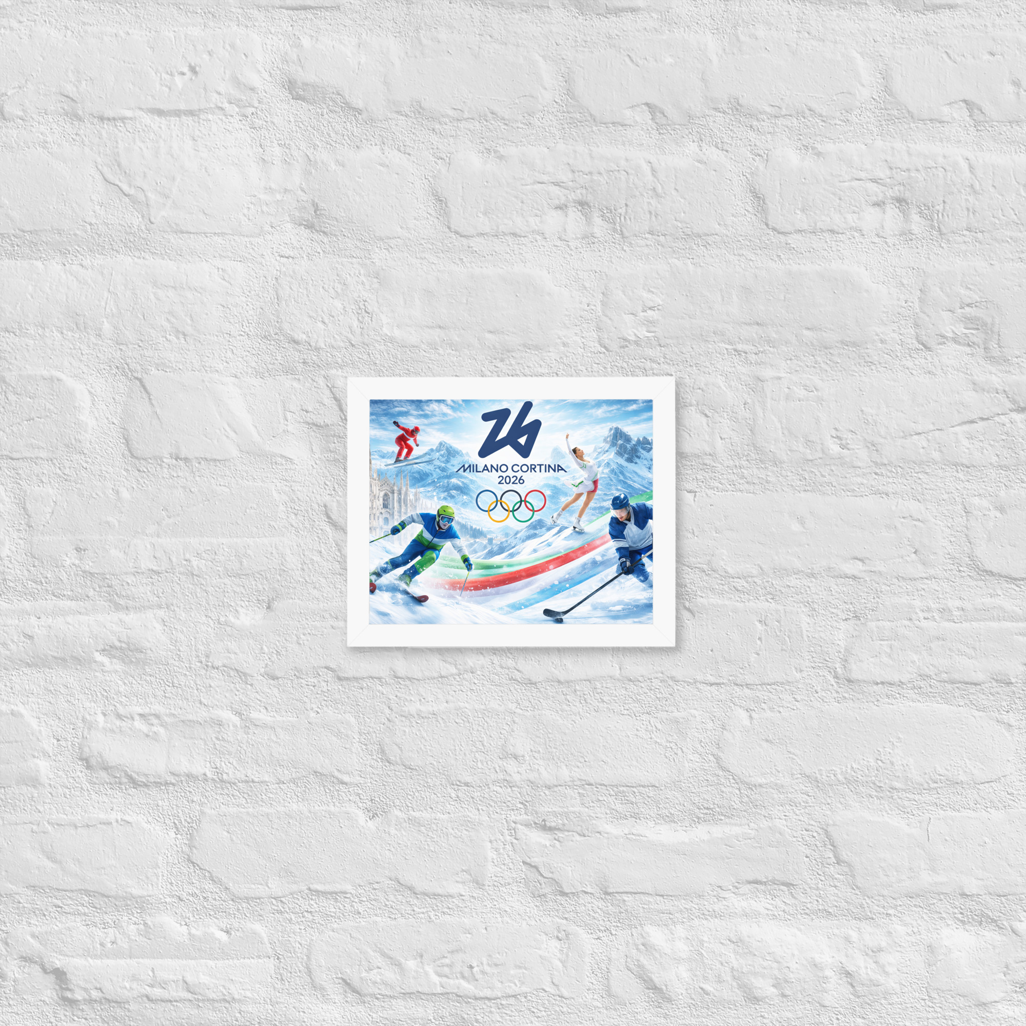framed poster | milano cortina 2026 winter olympics sports energy framed poster | milano cortina 2026 winter olympics sports energy