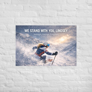 poster | we stand with you, lindsey