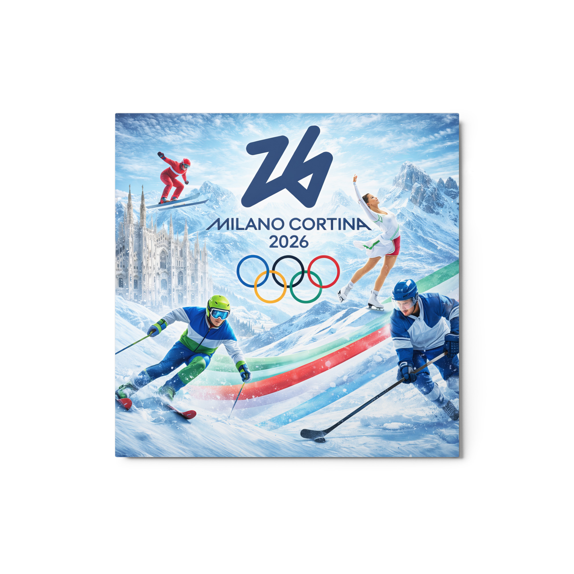 metal prints | milano cortina 2026 winter olympics sports energy metal prints | milano cortina 2026 winter olympics sports energy