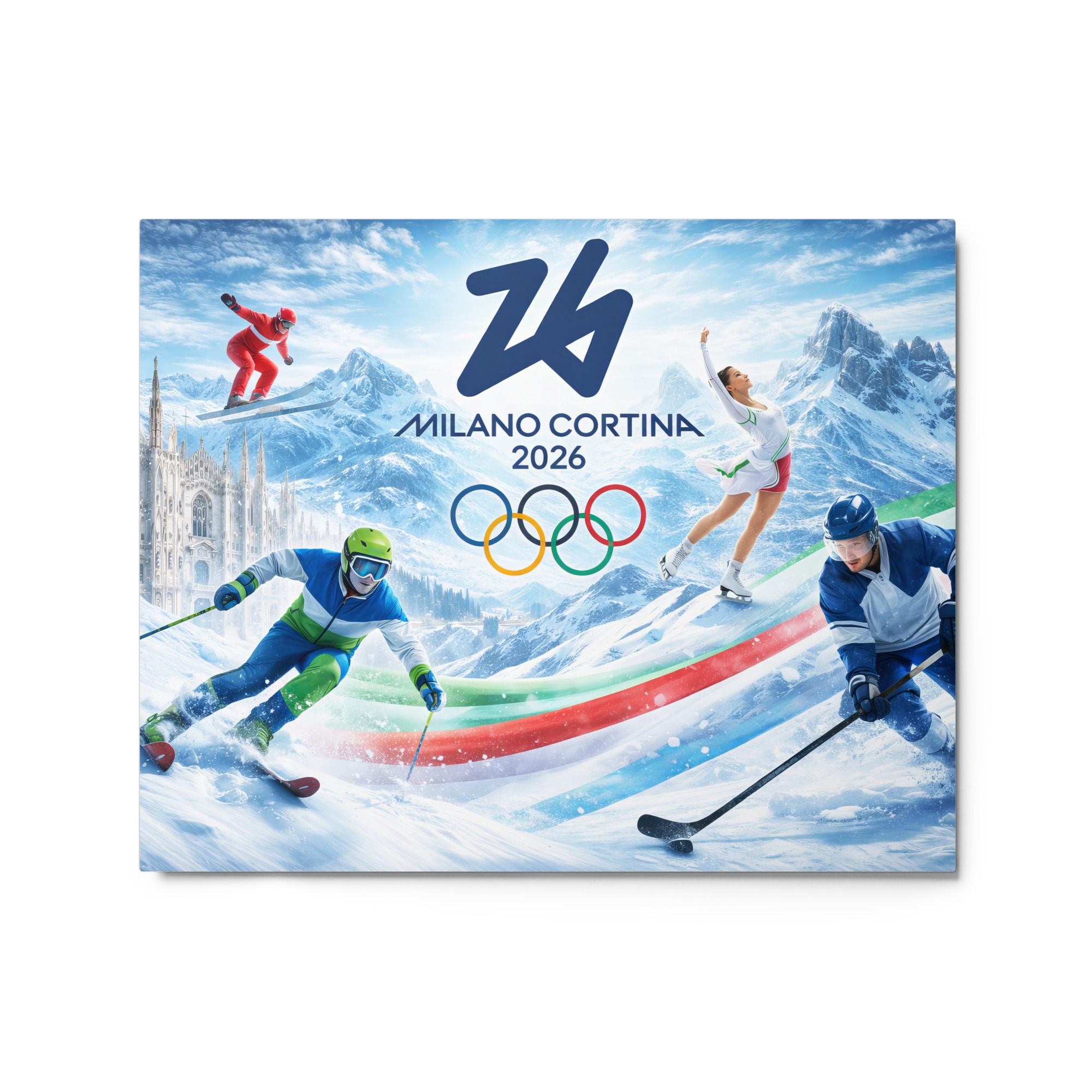 metal prints | milano cortina 2026 winter olympics sports energy metal prints | milano cortina 2026 winter olympics sports energy