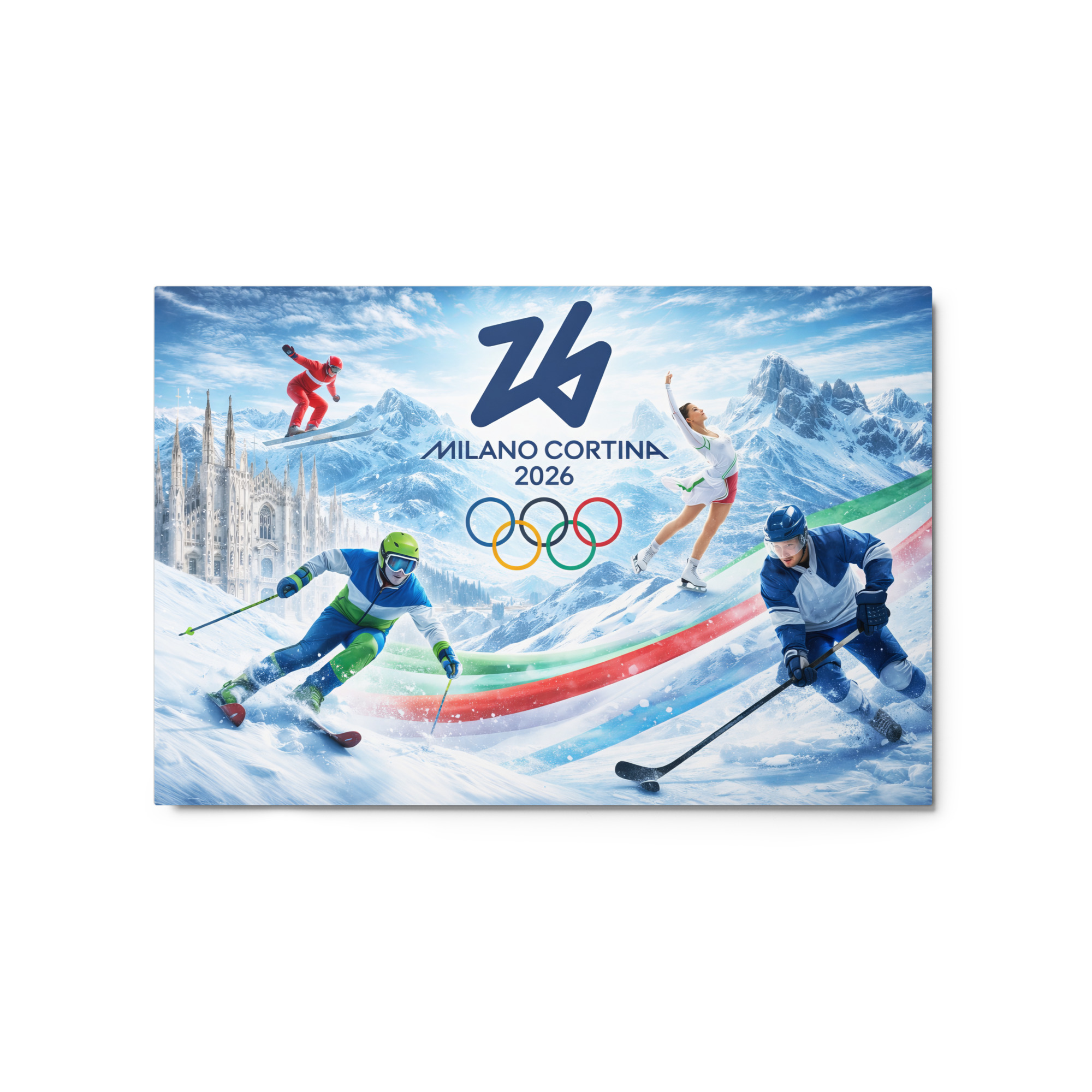 metal prints | milano cortina 2026 winter olympics sports energy metal prints | milano cortina 2026 winter olympics sports energy