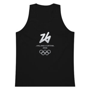 men’s premium tank top | milano cortina 2026 winter olympics sports energy