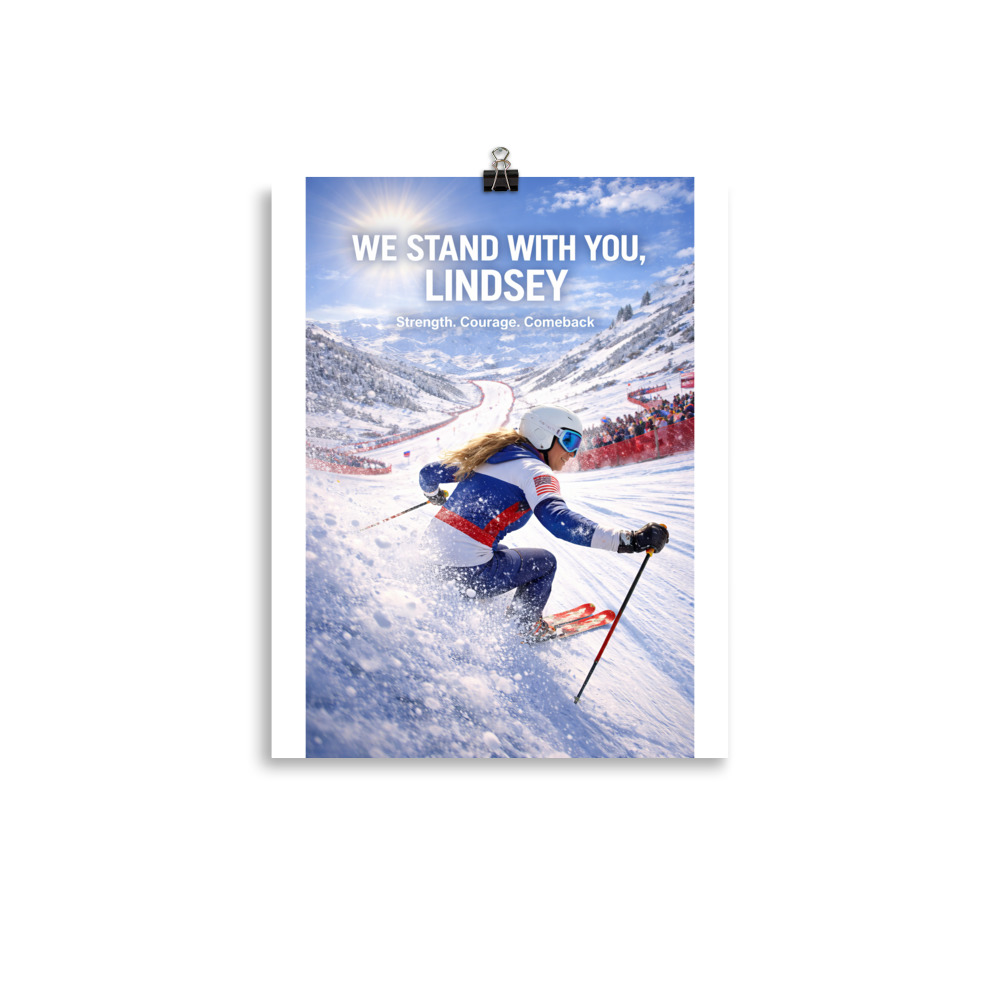 photo paper poster | we stand with you, lindsey photo paper poster | we stand with you, lindsey