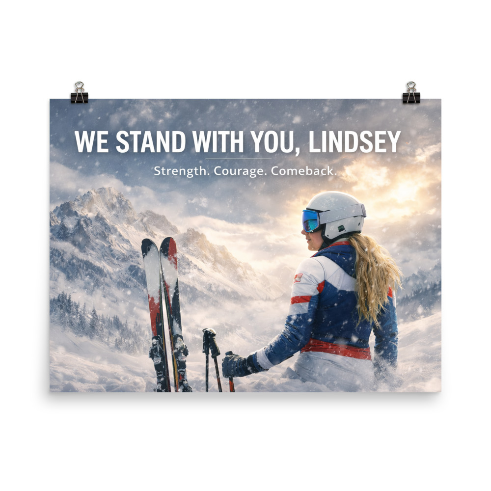 photo paper poster | we stand with you, lindsey photo paper poster | we stand with you, lindsey