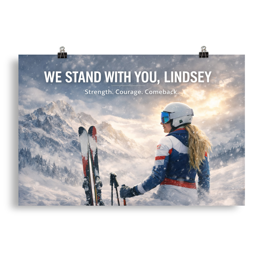 photo paper poster | we stand with you, lindsey photo paper poster | we stand with you, lindsey