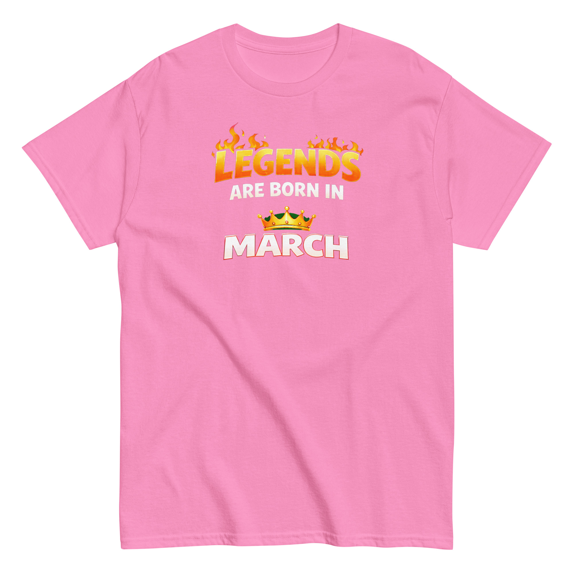 unisex classic tee | legendary people are born in march unisex classic tee | legendary people are born in march