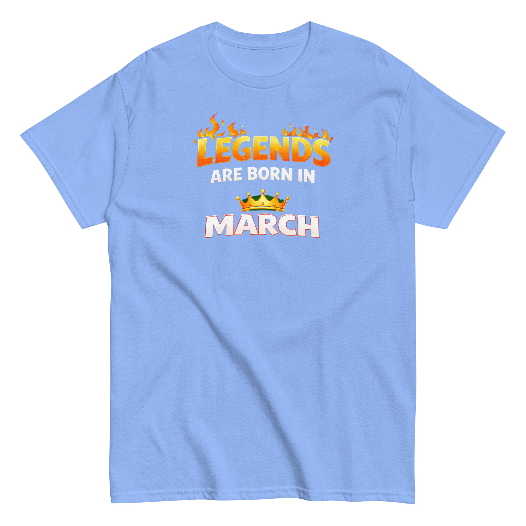 unisex classic tee | legendary people are born in march unisex classic tee | legendary people are born in march
