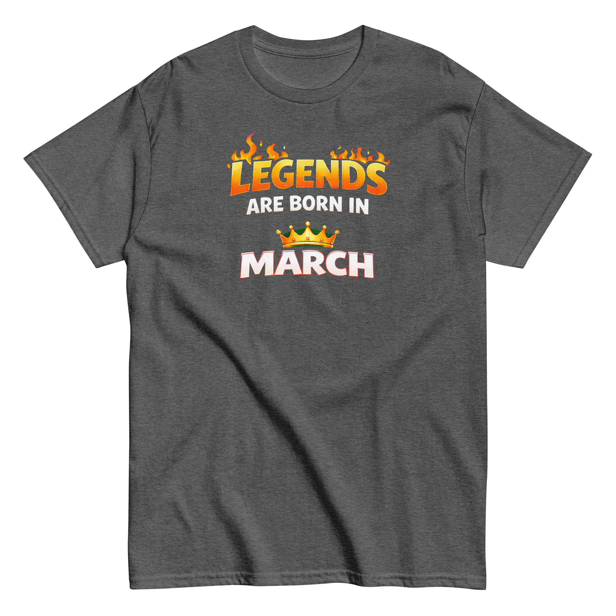 unisex classic tee | legendary people are born in march unisex classic tee | legendary people are born in march