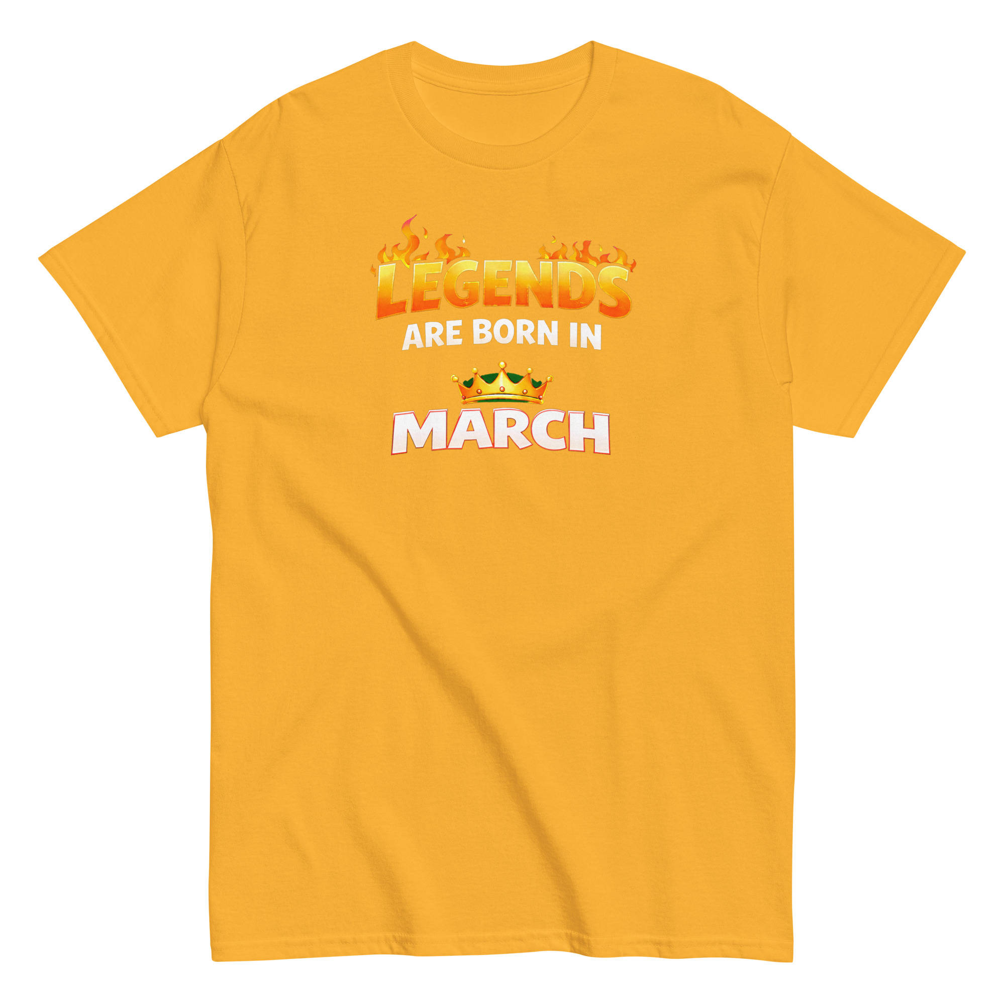 unisex classic tee | legendary people are born in march unisex classic tee | legendary people are born in march