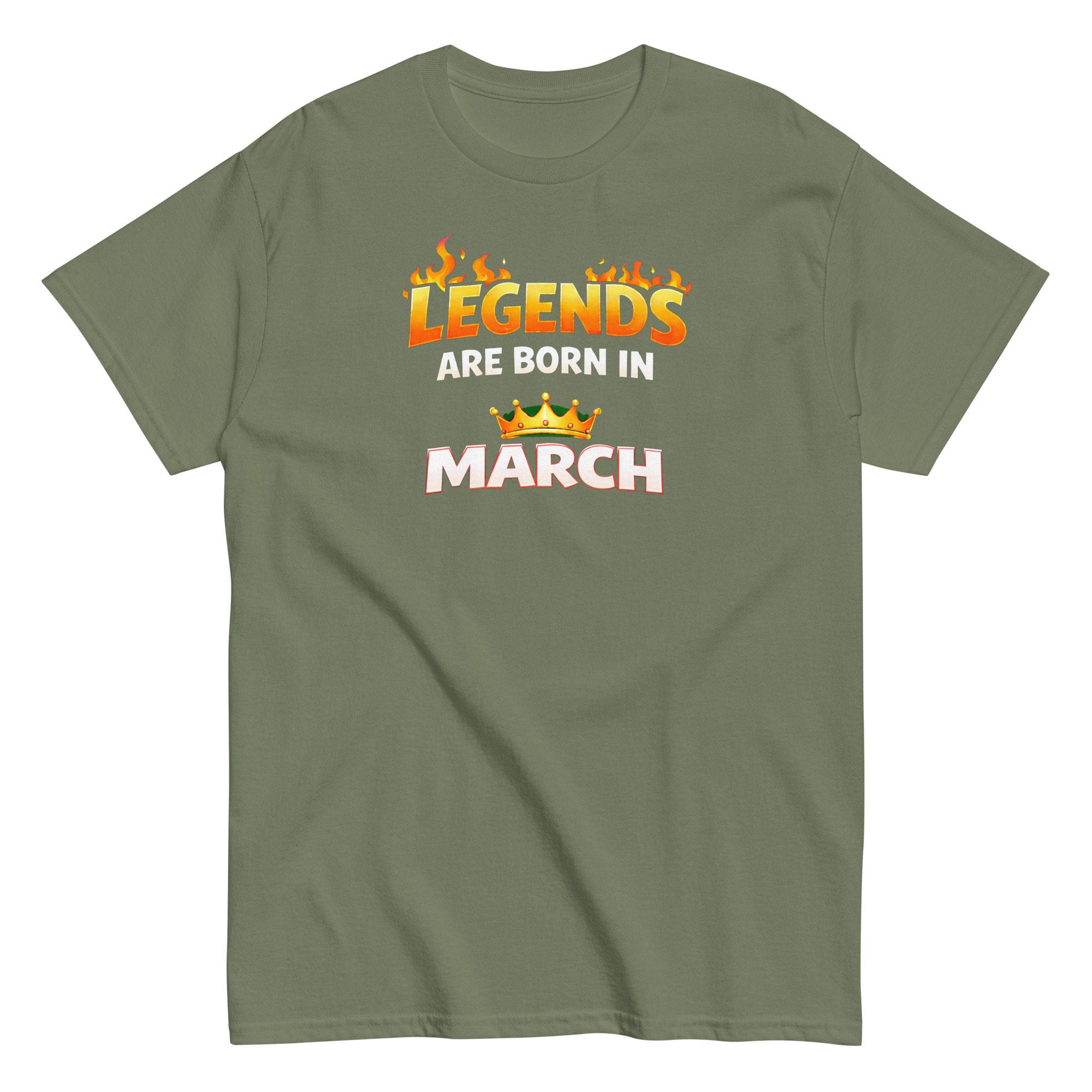 unisex classic tee | legendary people are born in march unisex classic tee | legendary people are born in march