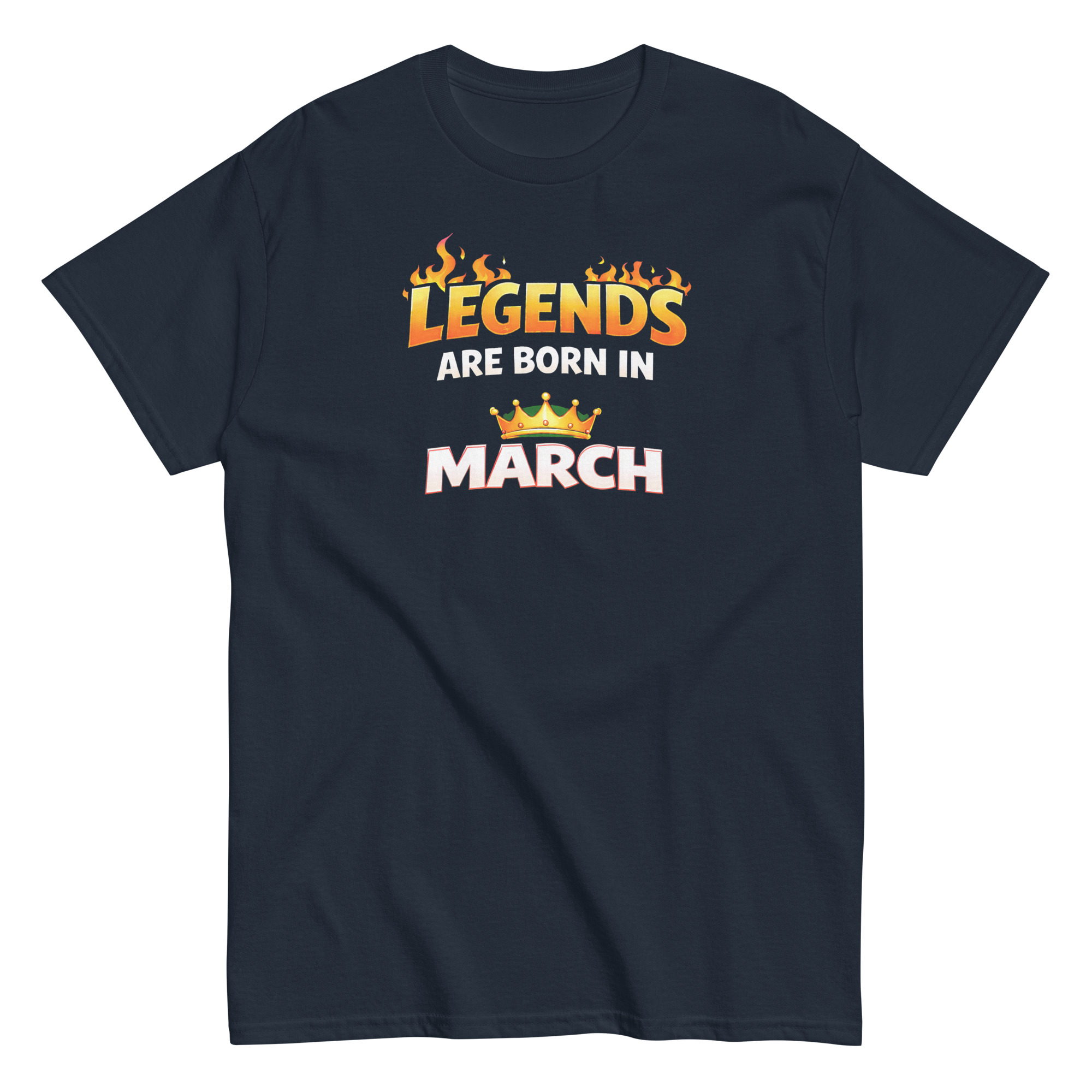 unisex classic tee | legendary people are born in march unisex classic tee | legendary people are born in march