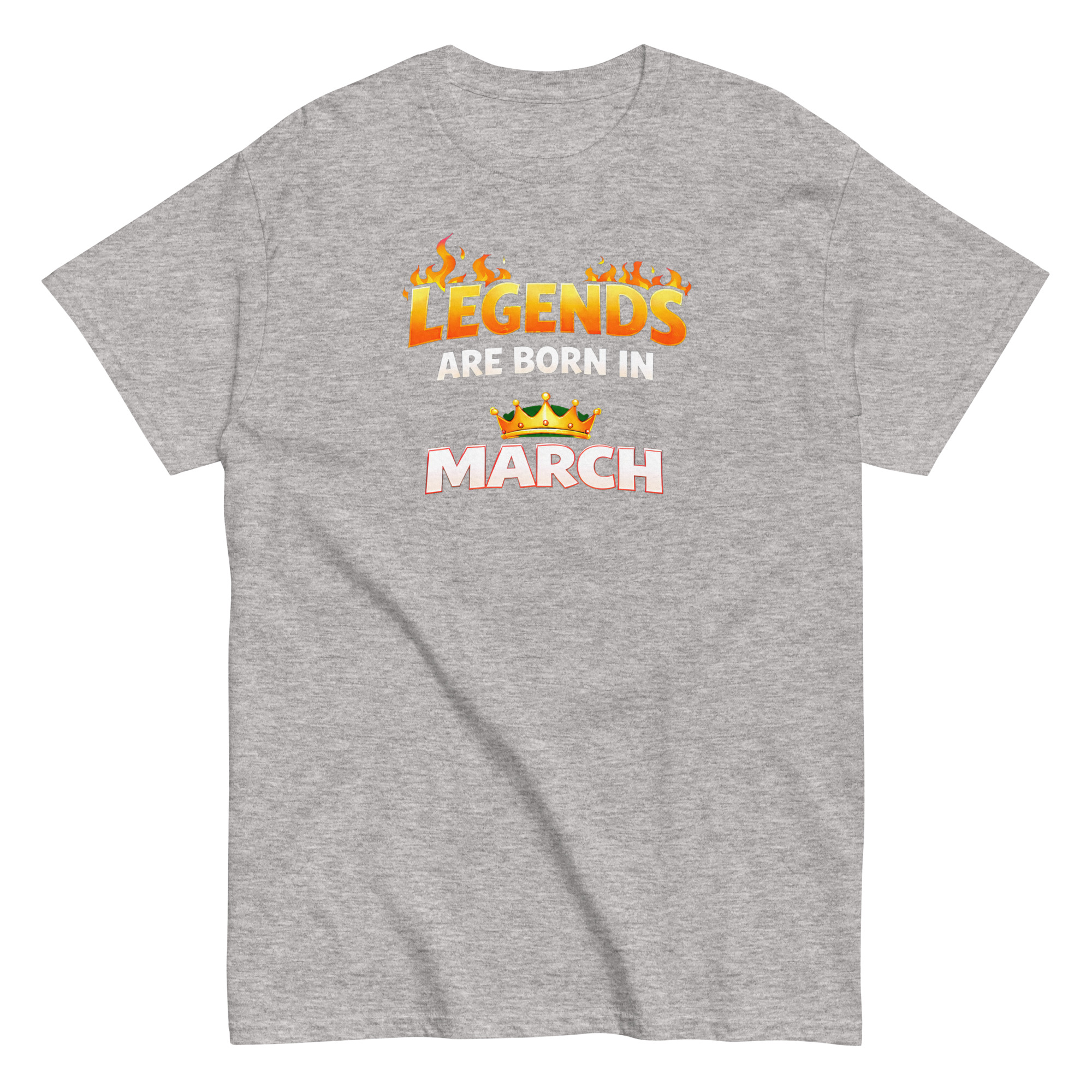 unisex classic tee | legendary people are born in march unisex classic tee | legendary people are born in march