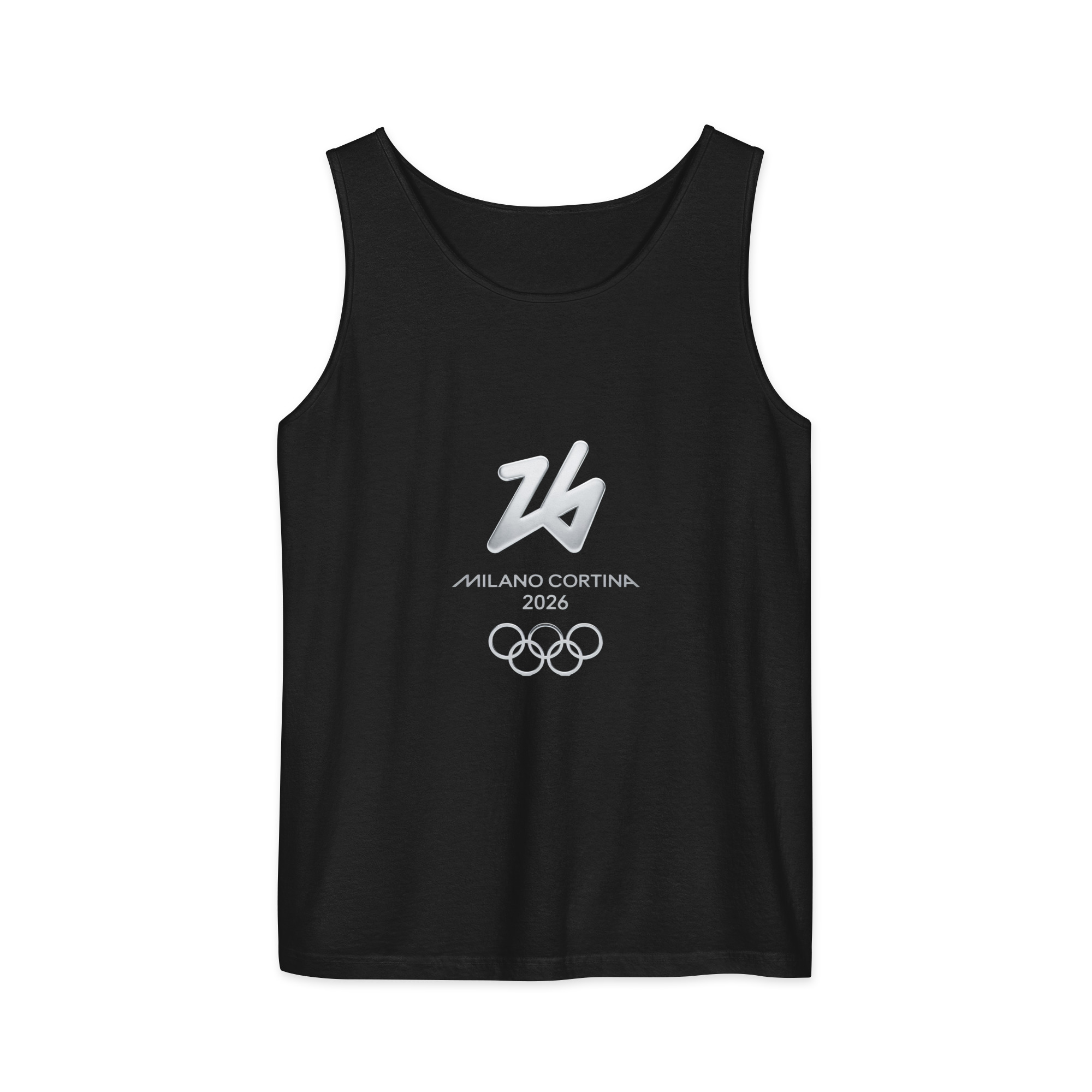 unisex garment dyed tank top | milano cortina 2026 winter olympics sports energy unisex garment dyed tank top | milano cortina 2026 winter olympics sports energy