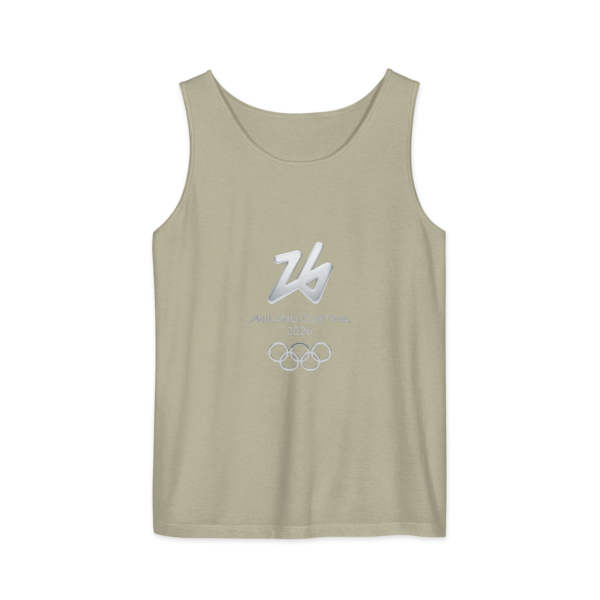 unisex garment dyed tank top | milano cortina 2026 winter olympics sports energy unisex garment dyed tank top | milano cortina 2026 winter olympics sports energy