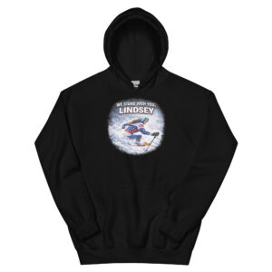 unisex hoodie | we stand with you, lindsey