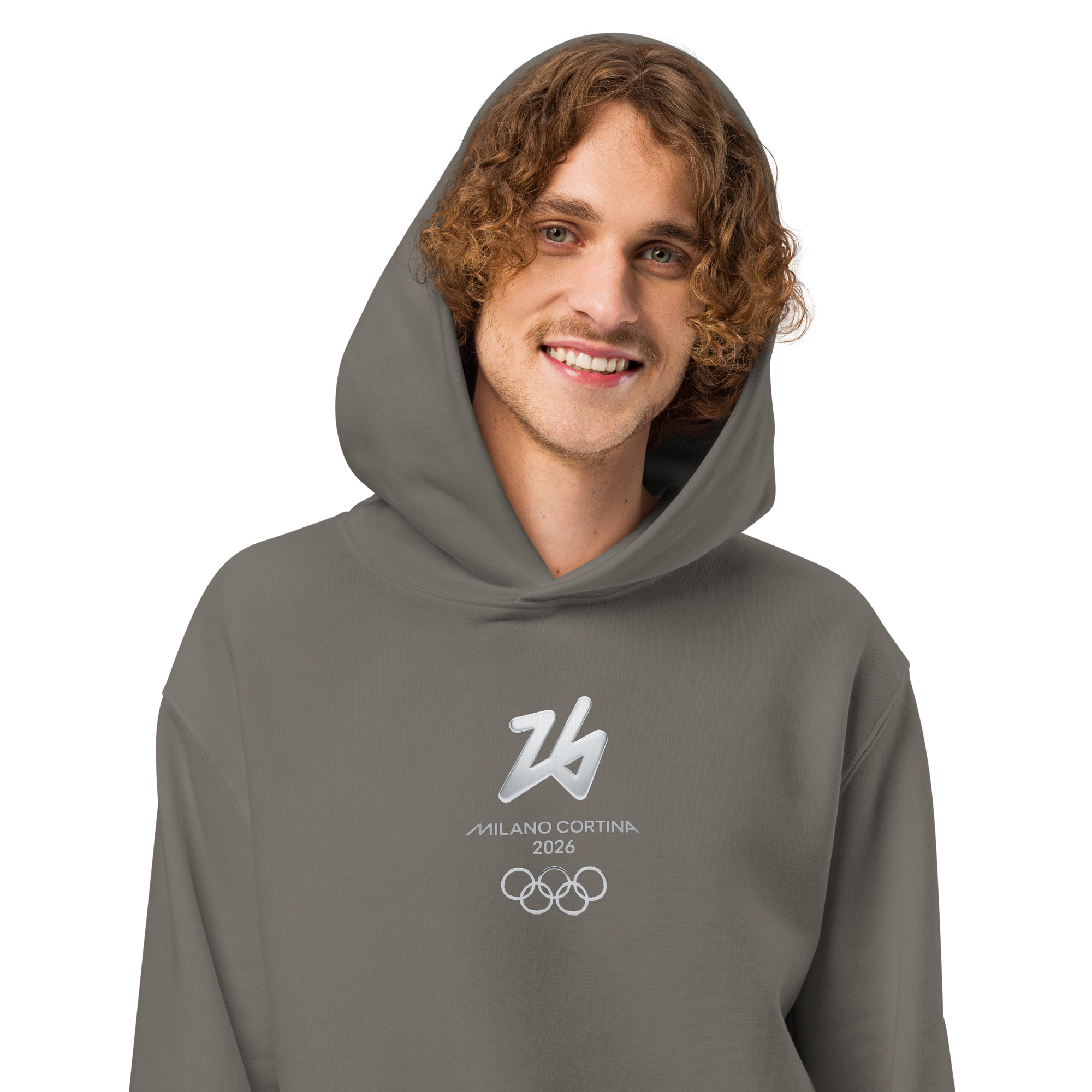 oversized heavyweight hoodie | milano cortina 2026 winter olympics sports energy oversized heavyweight hoodie | milano cortina 2026 winter olympics sports energy