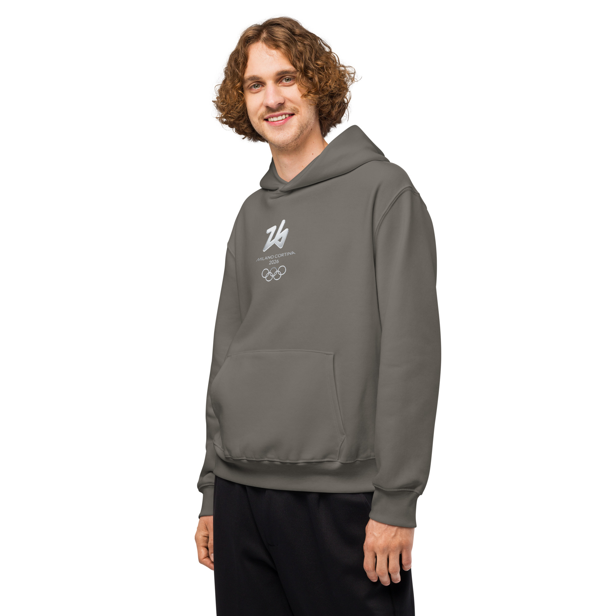 oversized heavyweight hoodie | milano cortina 2026 winter olympics sports energy oversized heavyweight hoodie | milano cortina 2026 winter olympics sports energy
