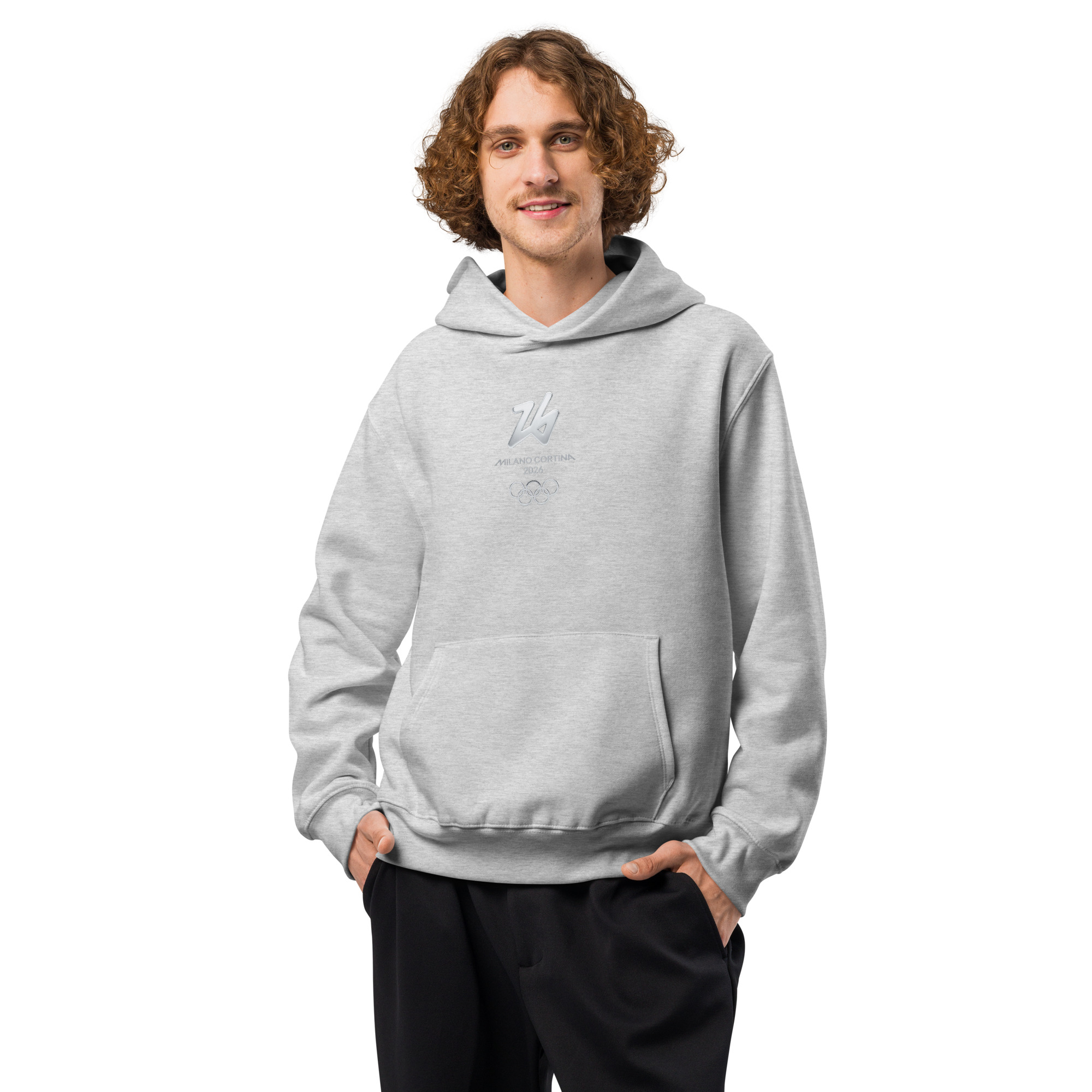 oversized heavyweight hoodie | milano cortina 2026 winter olympics sports energy oversized heavyweight hoodie | milano cortina 2026 winter olympics sports energy