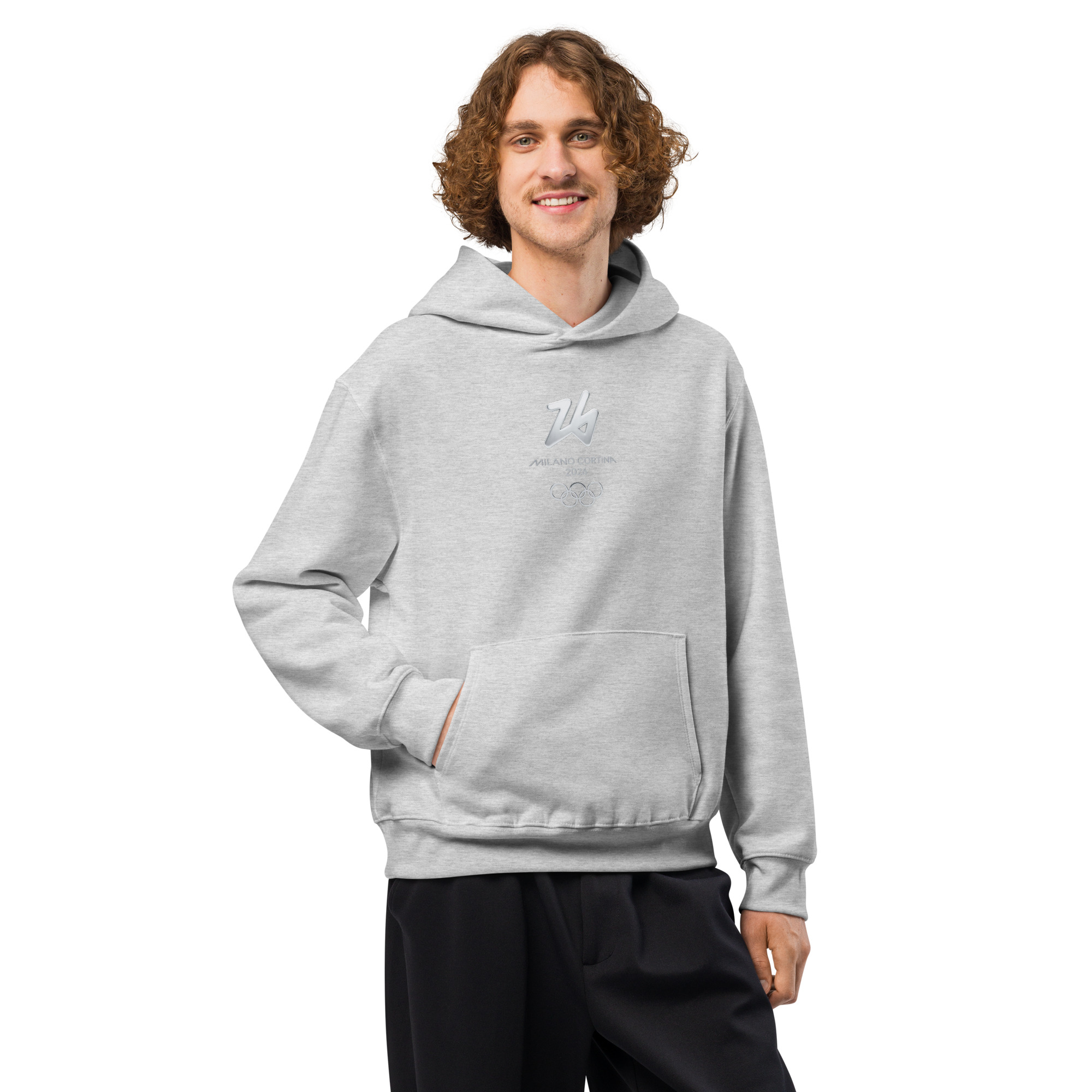 oversized heavyweight hoodie | milano cortina 2026 winter olympics sports energy oversized heavyweight hoodie | milano cortina 2026 winter olympics sports energy