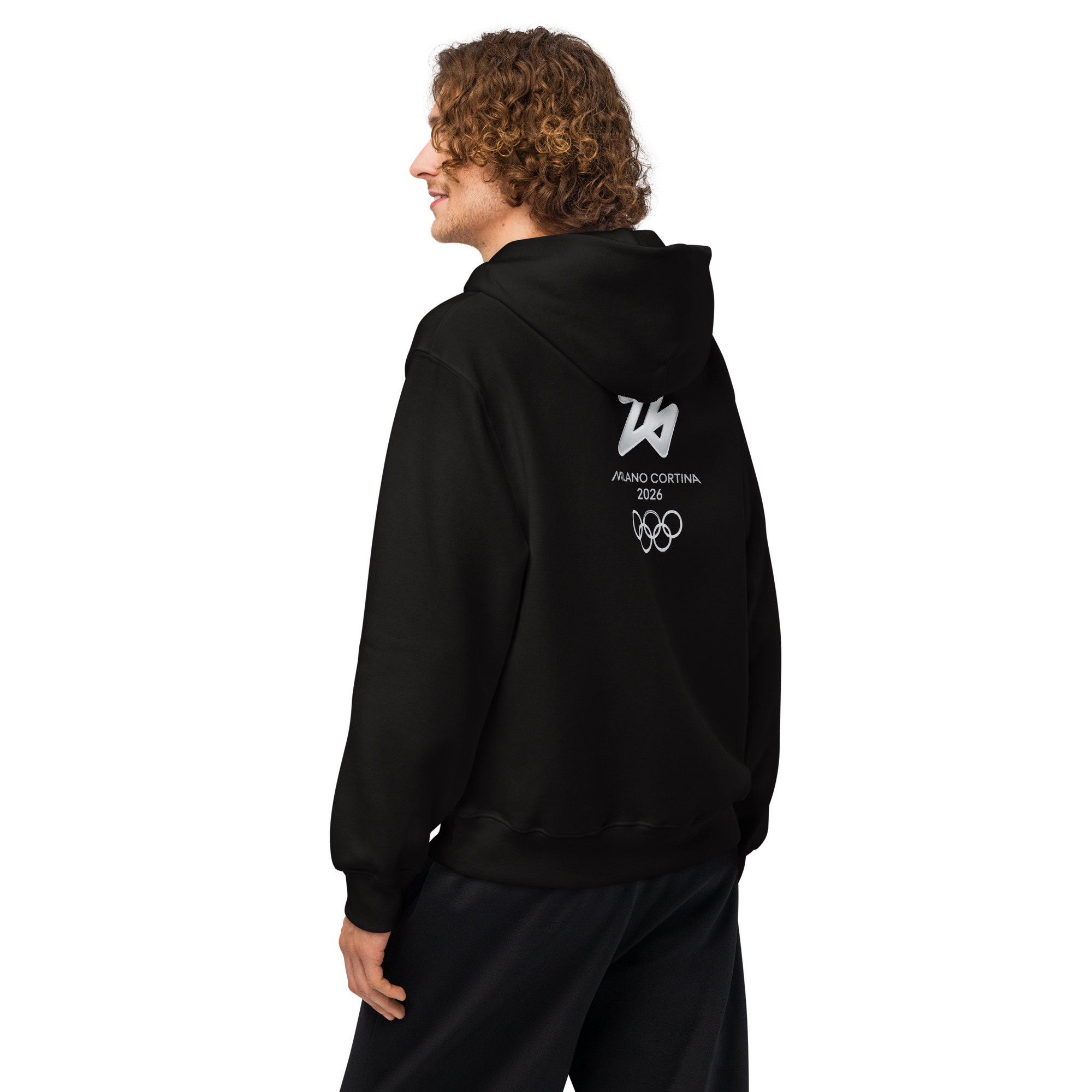 oversized heavyweight hoodie | milano cortina 2026 winter olympics sports energy oversized heavyweight hoodie | milano cortina 2026 winter olympics sports energy