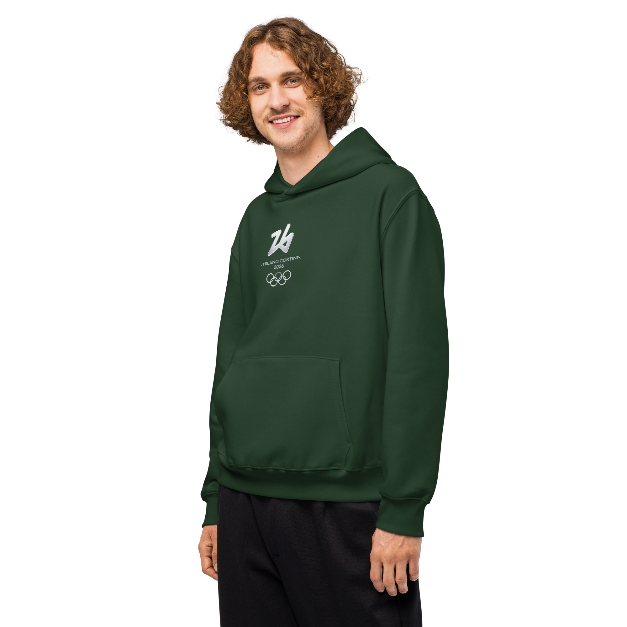 oversized heavyweight hoodie | milano cortina 2026 winter olympics sports energy oversized heavyweight hoodie | milano cortina 2026 winter olympics sports energy
